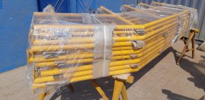 Handrails - Sandblasting & 03 Coat Painting - Packing & Loading