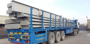   MS Heavy Beam for Warehouse Project for Sandblasting & 03 Coat Painting