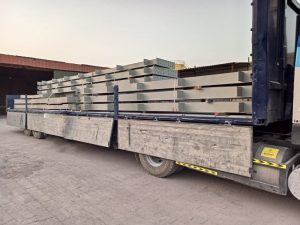  MS Heavy Beam for Warehouse Project for Sandblasting & 03 Coat Painting