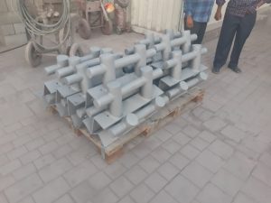 Sandblasting For Bollards Dry Dock Dubai