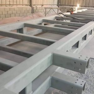 MS Steel Structure Sandblasting Painting